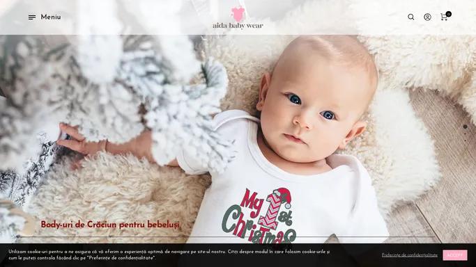Aida Baby Wear - Haine de copii - Fabricate in Romania