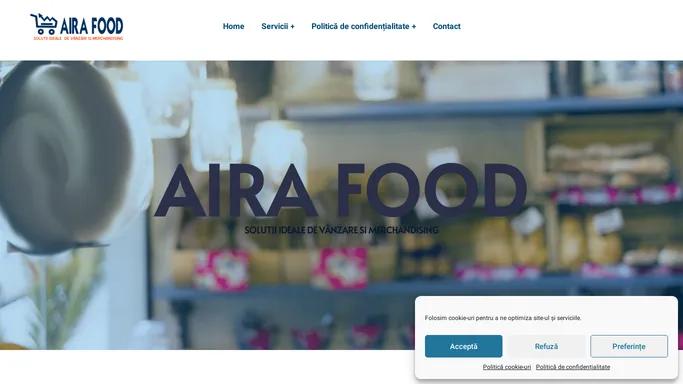 AIRAFOOD – Solutii ideale de vanzare si merchandising