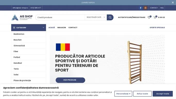 Magazin online de articole sportive, accesorii casa | AIS Shop