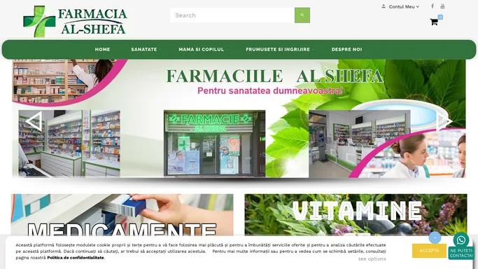 Farmacia AL SHEFA - Pentru sanatatea dumneavoastra