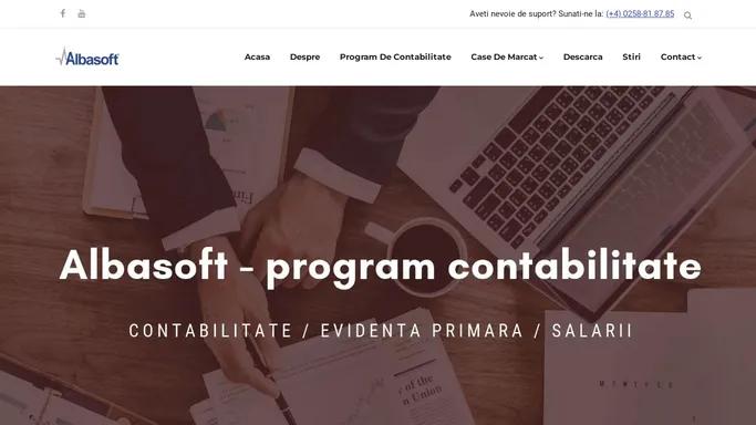 Albasoft - produs informatic care sa usureze munca contabililor