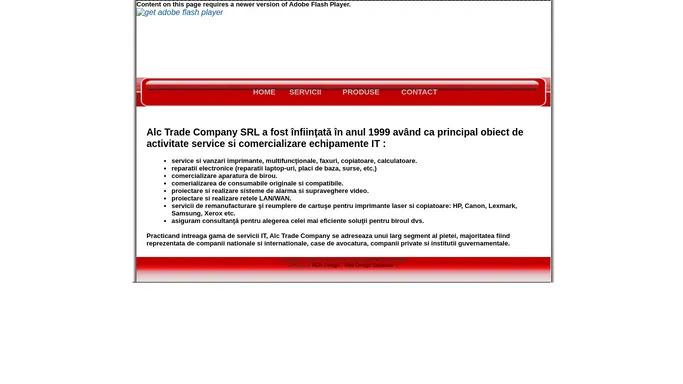 ALC Trade Company - Service Imprimante, Copiatoare, Incarcari Cartuse, Consumabile - Home