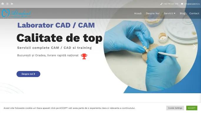 Home - Alcadent Dental Health - Laborator Dentar CAM / CAD