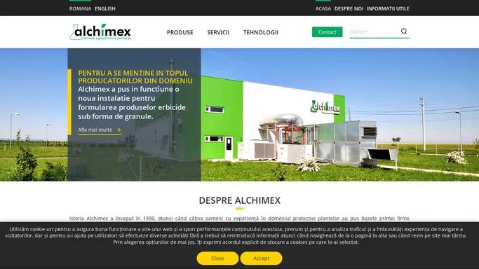 Alchimex: produse romanesti la standarde europene