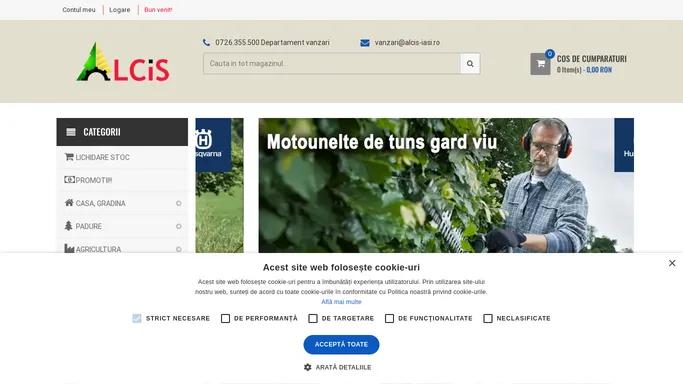 ALCIS: magazin de unelte si utilaje agricole si de gradinarit