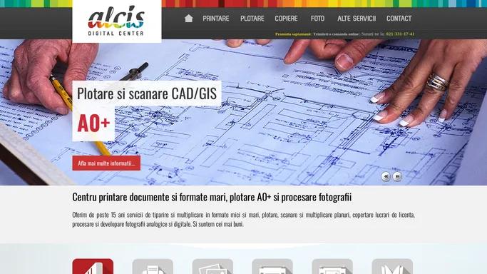 Procesare digitala fotografii si developare analogica, printare, copiere, copertare lucrari licenta, scanare, colantare, plotare - ALCIS Digital Center