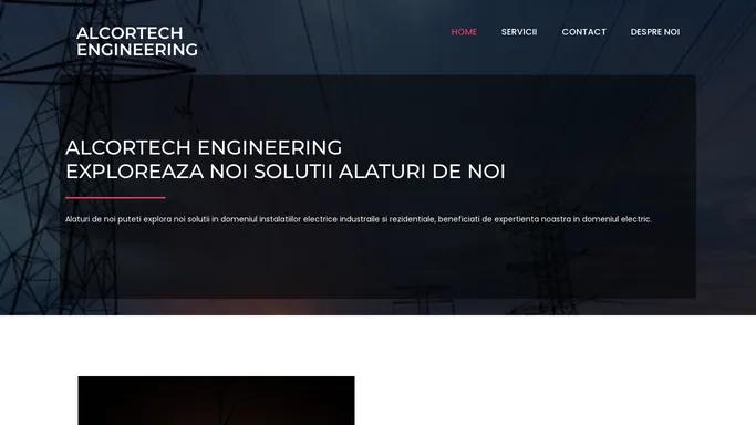 Alcortech Engineering – Instalatii electrice