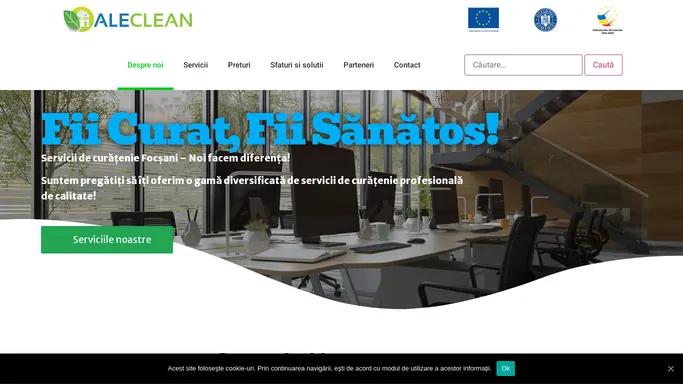 Home - Aleclean servicii curatenie