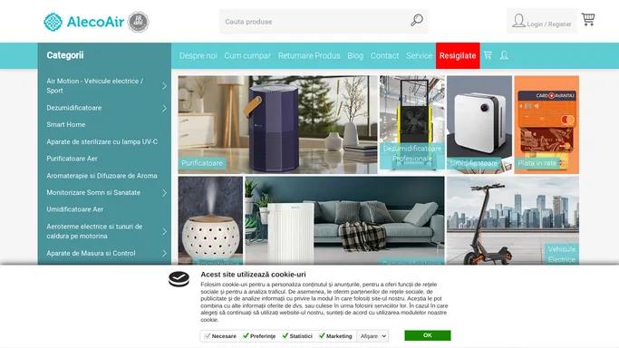 Alecoair.ro - Solutii SMART pentru tratarea aerului