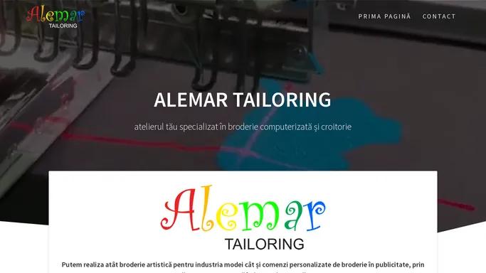 Alemar Tailoring – Personalizare prin broderii