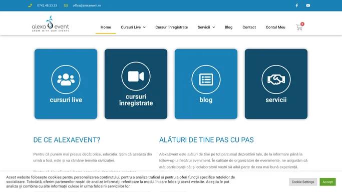 Homepage - AlexaEvent