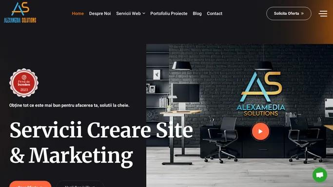 Creare Site de prezentare si Magazin Online, solutii la cheie SEO