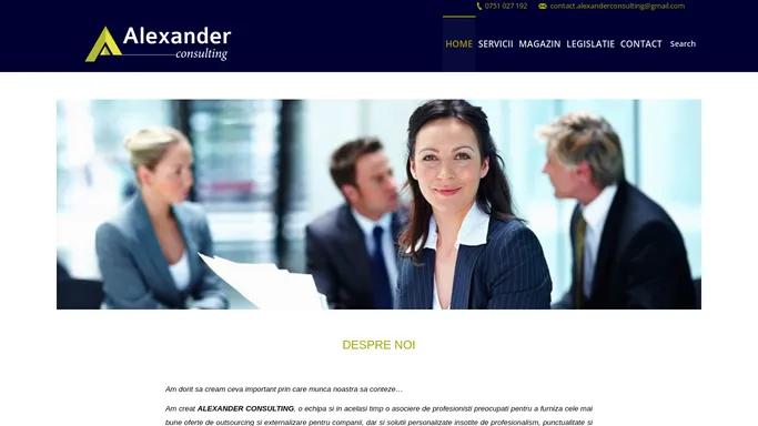 Alexander Consulting – Protectia muncii