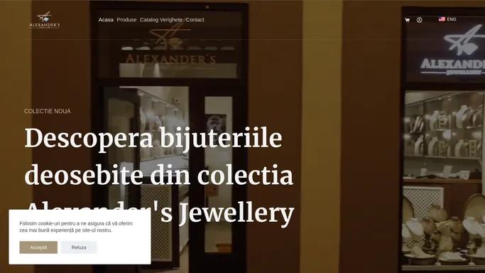 Home - Alexander's Jewellery Cluj-Napoca