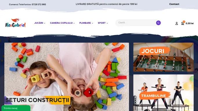 AlexGabriel.ro - Magazin Online cu Jucarii si Articole pentru Copii