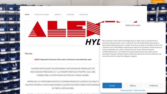 ALEXIM-HYDRAULICS.RO | SERTIZAREA FURTUNURILOR HIDRAULICE DE INALTA/JOASA PRESIUNE