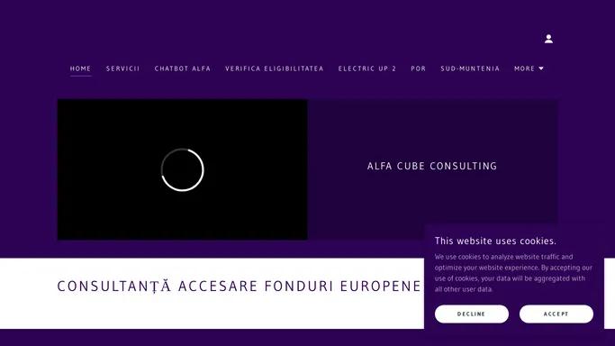 Consultanta Fonduri Europene - Alfacubeconsulting