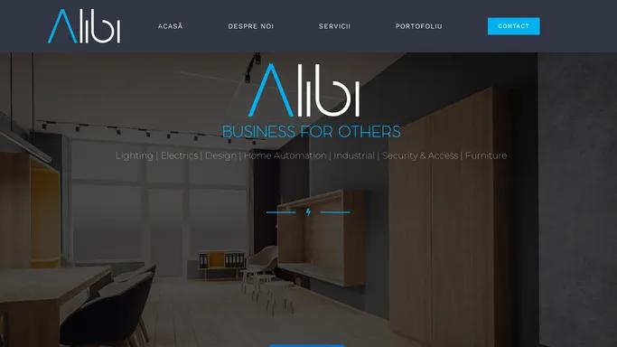 Alibi – Business for others