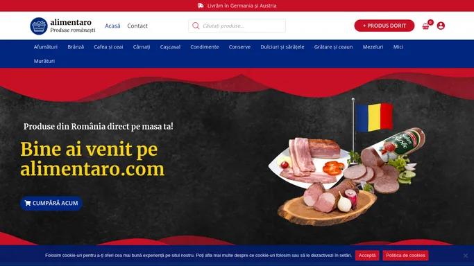 Magazin Online cu produse romanesti - Alimentaro