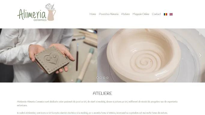 Alimeria Ceramics – Bine ai venit