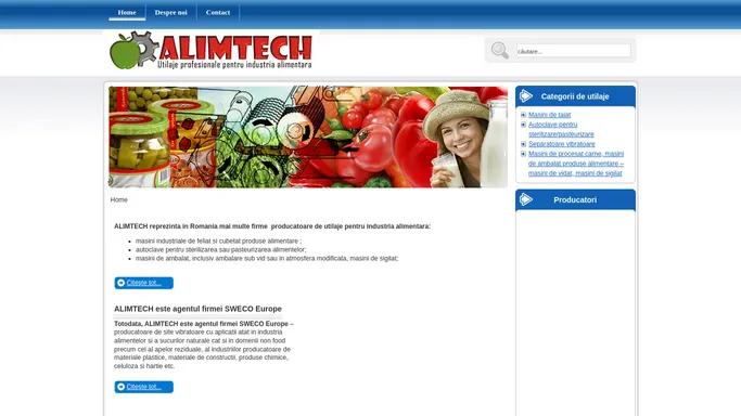 ALIMTECH - utilaje profesionale pentru industria alimentara