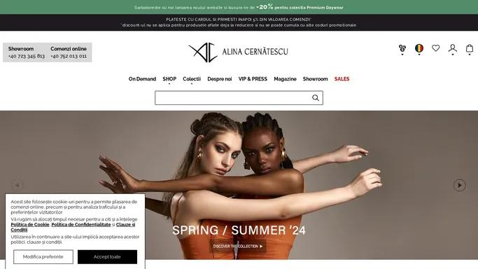 Alina Cernatescu: DESIGNER ROMAN ≈ Creatii vestimentare de dama