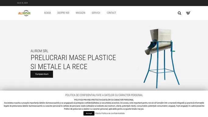 Alirom - Produse mase plastice