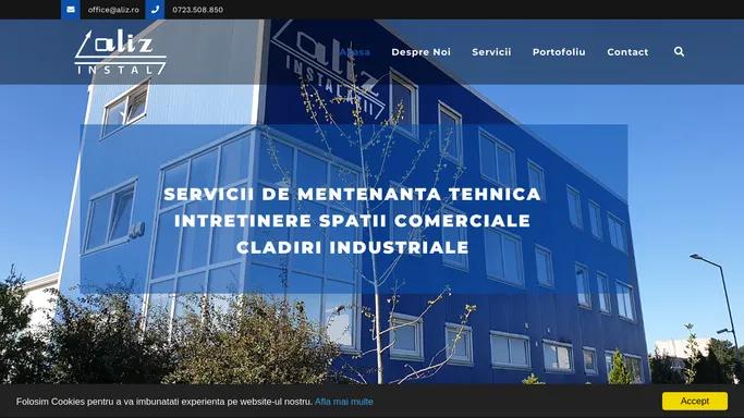 Aliz - Servicii de mentenanta tehnica si intretinere