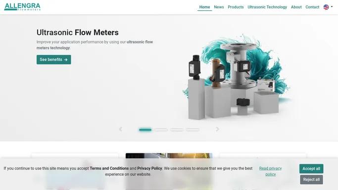 Allengra | Ultrasonic Flow Meters