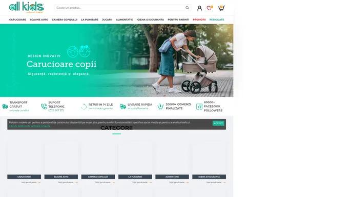 Allkids - Magazin online cu articole pentru copii si bebelusi