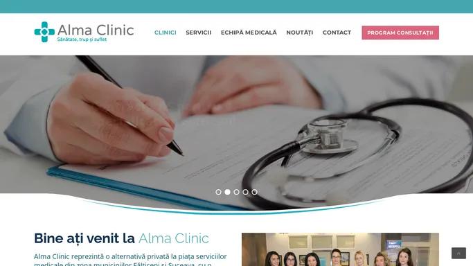 Alma Clinic - Clinica Suceava si Falticeni