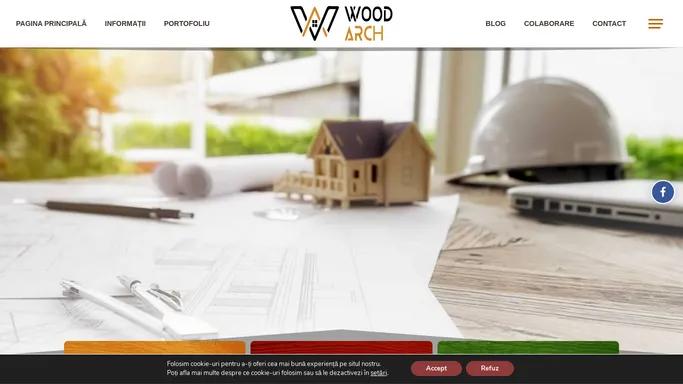 Almek WoodArch - Case din lemn si mobilier - Ramnicu Valcea