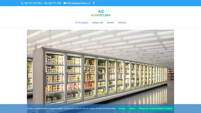 Alpari Clima Bucuresti: Instalatii frigorifice, Camere frigorifice, Climatizare. | Alpari Clima va ofera servicii de montaj, intretinere si service pentru Instalatii frigorifice, Camere frigorifice si Sistemele de climatizare.