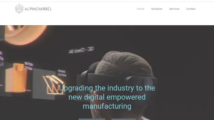 Alphachannel – Augmented Reality for industry 4.0 and building technology – Augmented reality facilitates processes in industrial automation and building automation and forms the basis for digitalization