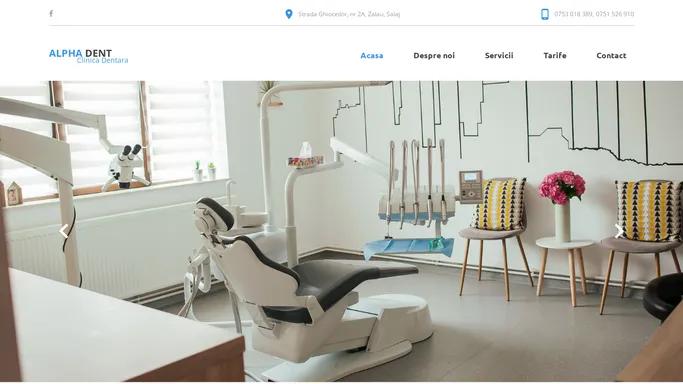 Alpha Dent - Clinica Dentara Zalau - Servicii stomatologice profesionale