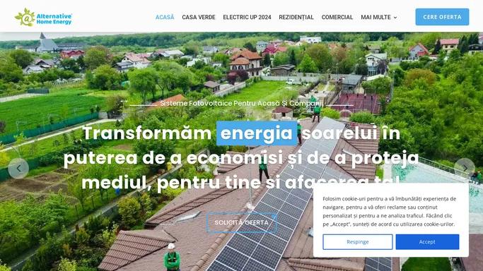 Panouri Fotovoltaice | Instalatii Sisteme Fotovoltaice la cheie