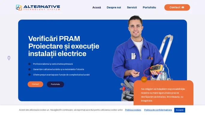 Verificari PRAM - Instalatii electrice - Alternative Technology