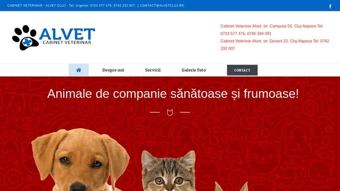 ALVET Cluj – Clinica veterinara ALVET – Cabinet veterinar ALVET – Servicii veterinare