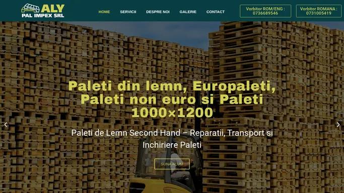 Paleti de Lemn Second Hand – Reparatii, Transport si Inchiriere Paleti - Paleti de Lemn Second Hand – Reparatii si Transport