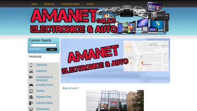 Amanet electronice si auto Galati