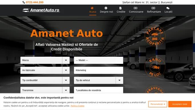 Amanet Auto Parcare Subterana AmanetAuto.ro 🥇