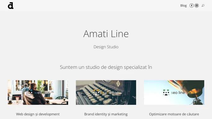 Branding | Web Design | Marketing - Amati Line Design Studio