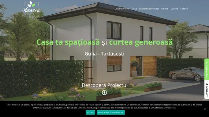 Amazon Village – Casa ta spatioasa si curtea generoasa la doar 30 minute de Piata Victoriei