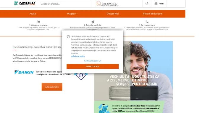 Aer Conditionat Daikin si Solutii de Climatizare - Amber Online