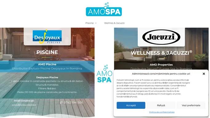 Constructii Piscine Desjoyaux │ Wellness & Jacuzzi® - AMO Spa