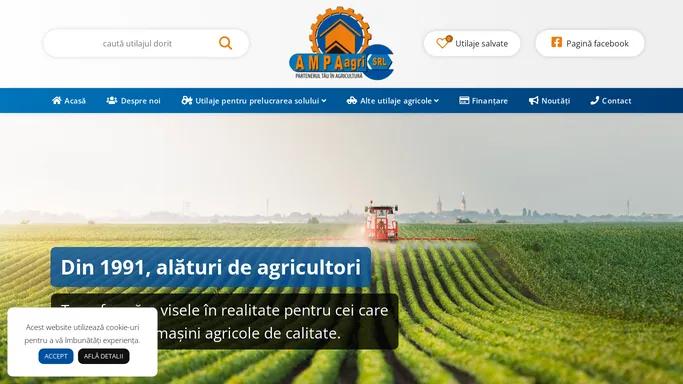 Echipamente si utilaje agricole | AMPA Agri