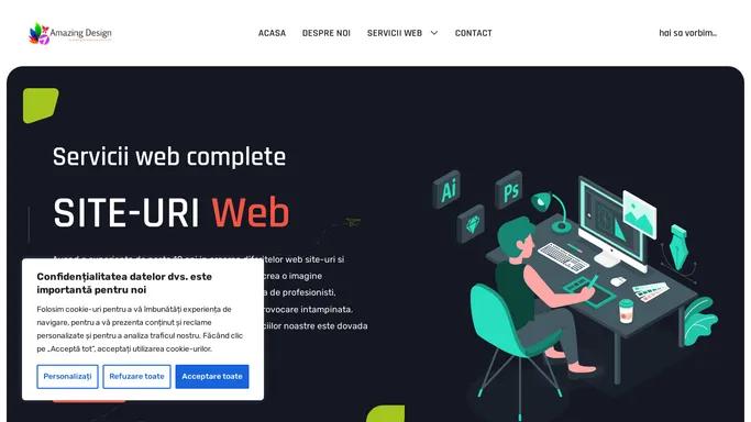 Amazing Design Romania – Servicii web profesionale la preturi avantajoase