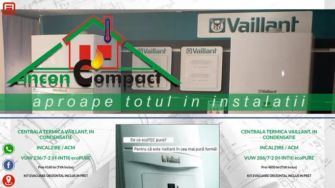 Ancon Compact Srl. - Aproape totul in instalatii - Pitesti, Arges