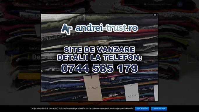 Depozit haine second hand en-gros, Livrare in tara in 24h - AndreiTrust