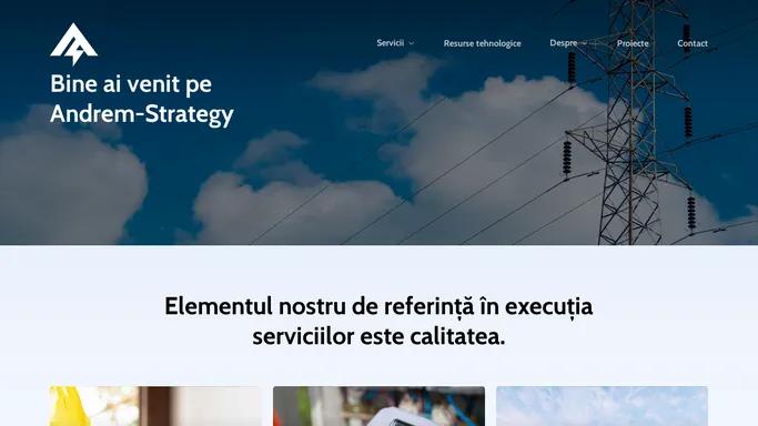 Andrem Strategy – Website Oficial